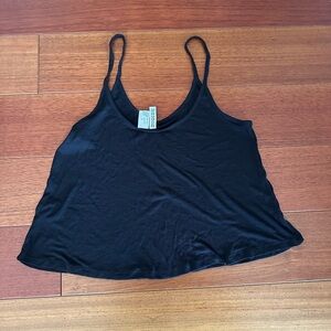 Black flowy camisole from H&M